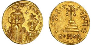 Constans II - Solidus (641-668, Constantinople) Constans II - Solidus (641-668, Constantinople)