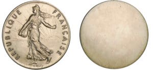 Epreuve uniface de la 10 francs 1973 Epreuve uniface de la 10 francs 1973