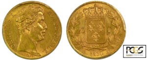 20 francs Charles X - 1830 A (Paris)