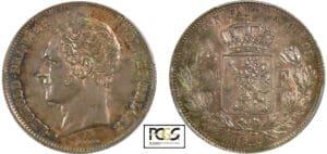 Belgique - Léopold Ier - 2 1/2 francs 1849