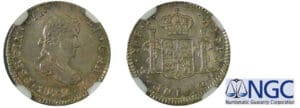 Bolivie - Ferdinand VII - 1/2 real 1822 PJ