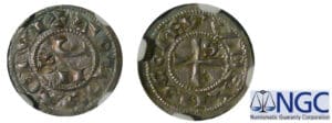 Languedoc - Comté de Toulouse - Guillaume IX - Obole Languedoc - Comté de Toulouse - Guillaume IX - Obole