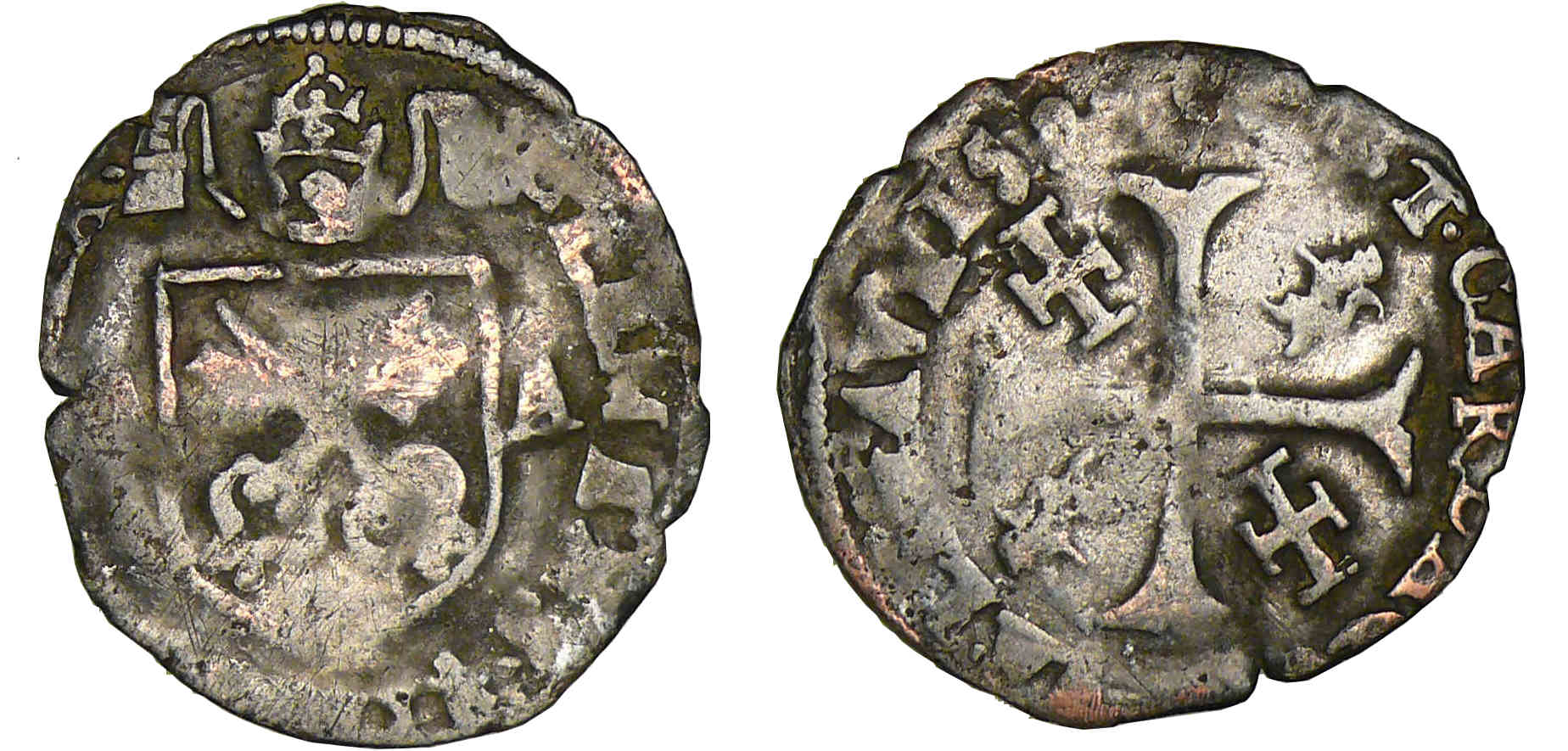 Comtat venaissin - Clément VIII - Douzain 1593 (Avignon) Comtat venaissin - Clément VIII - Douzain 1593 (Avignon)