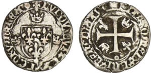 Louis XII - Grand blanc à la couronne - Dijon Louis XII - Grand blanc à la couronne - Dijon