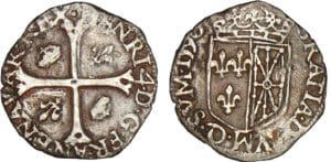 Henri IV - Douzain de Navarre - 2ème type - 1590 (Saint-Palais)