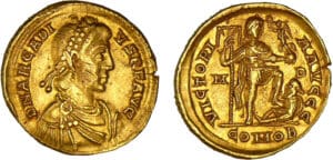 Arcadius - Solidus (395-401, Milan)