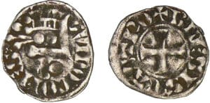Orléanais - Comté de Blois - Gui de Châtillon - Denier Orléanais - Comté de Blois - Gui de Châtillon - Denier