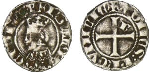 Provence - Charles II d'Anjou - Double denier Provence - Charles II d'Anjou - Double denier