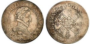 Navarre - Henri III de Navarre, II de Béarn - Franc 1584 (Morlàas) Navarre - Henri III de Navarre, II de Béarn - Franc 1584 (Morlàas)