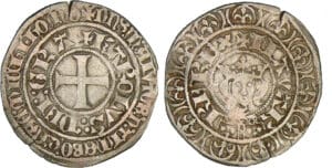Navarre - Charles le Mauvais - Gros tournois Navarre - Charles le Mauvais - Gros tournois