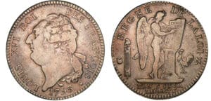 Ecu de 6 livres type FRANCOIS 1793 N (Montpellier) Ecu de 6 livres type FRANCOIS 1793 N (Montpellier)