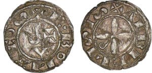 Languedoc - Vicomté d'Albi - Bernard de Castenet - Denier (Châteauneuf de Bonafos) Languedoc - Vicomté d'Albi - Bernard de Castenet - Denier (Châteauneuf de Bonafos)