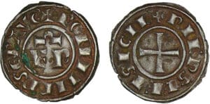 Italie - Sicile - Frédéric II - Denier