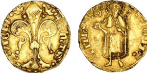 Provence - Jeanne de Naples - Florin d'or Provence - Jeanne de Naples - Florin d'or
