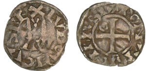 Louis VII - Denier de Pontoise - 1er type