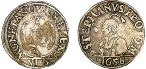 Les trois évêchés - Metz - Six gros 1658 Les trois évêchés - Metz - Six gros 1658