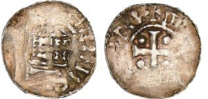 Duché de Lorraine - Evêché de Metz - Thierry II et Henri II - Denier Duché de Lorraine - Evêché de Metz - Thierry II et Henri II - Denier