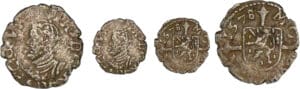 Franche - Comté - Charles Quint - 1/2 carolus 1578 (Besançon) Franche - Comté - Charles Quint - 1/2 carolus 1578 (Besançon)