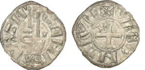 Franche - Comté - Archevêché de Besançon - Denier Franche - Comté - Archevêché de Besançon - Denier