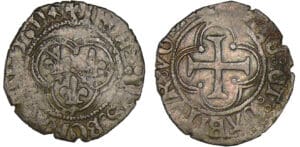 Dombes - Jean II - Double de billon Dombes - Jean II - Double de billon