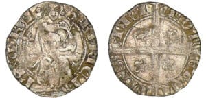 Principauté d'Orange - Raymond IV - 1/2 carlin (Orange) Principauté d'Orange - Raymond IV - 1/2 carlin (Orange)