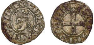 Provence - Charles 1er d'Anjou - Obole coronat Provence - Charles 1er d'Anjou - Obole coronat
