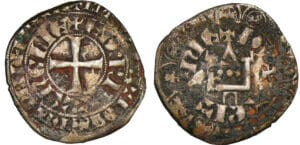 Aquitaine - Edouard III - Gros à la porte Aquitaine - Edouard III - Gros à la porte