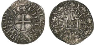 Aquitaine - Edouard II - Maille blanche Aquitaine - Edouard II - Maille blanche