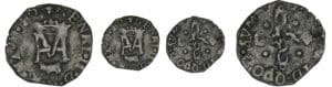 Navarre - Henri III et Marguerite de Valois - Liard (Pau) Navarre - Henri III et Marguerite de Valois - Liard (Pau)