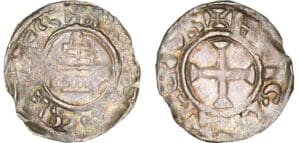 Duché de France - Comtés de Dreux et de Nogent - Roger évêque de Beauvais - Denier Duché de France - Comtés de Dreux et de Nogent - Roger évêque de Beauvais - Denier