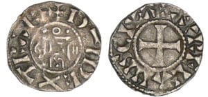 Orléanais - Evêché d'Orléans - Denier (avant 1000) Orléanais - Evêché d'Orléans - Denier (avant 1000)