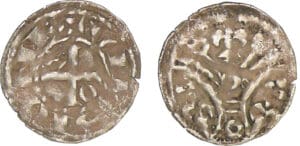 Berri - Seigneurie de Vierzon - Hervé Ier - Denier Berri - Seigneurie de Vierzon - Hervé Ier - Denier