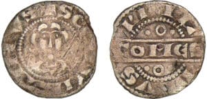 Picardie - Comté de Vermandois - Philippe d'Alsace - Denier Picardie - Comté de Vermandois - Philippe d'Alsace - Denier