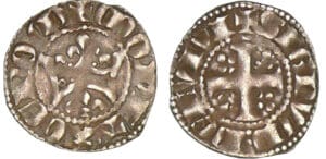Maine - Charles de Valois - Denier Maine - Charles de Valois - Denier