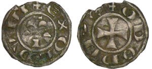 Berri - Seigneurie d'Issoudun - Eudes l'Ancien - Denier Berri - Seigneurie d'Issoudun - Eudes l'Ancien - Denier