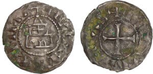 Duché de France - Comtés de Dreux et de Nogent - Hugues Bardoul - Denier Duché de France - Comtés de Dreux et de Nogent - Hugues Bardoul - Denier