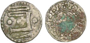 Châteaudun - Denier à la tête dégénérée Châteaudun - Denier à la tête dégénérée