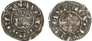 Navarre - Jeanne Ier - Denier Navarre - Jeanne Ier - Denier