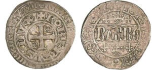 Comté de Lorraine - Robert - Blanc aux quadrilobes Comté de Lorraine - Robert - Blanc aux quadrilobes