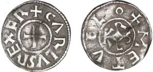 Charlemagne - Denier (Melle) Charlemagne - Denier (Melle)
