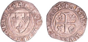 Charles VI (1380-1422) - Blanc guénar