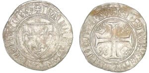 Charles VI (1380-1422) - Blanc guénar - Tournai
