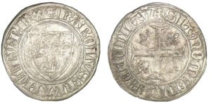 Charles VI (1380-1422) - Blanc guénar (Tournai)