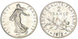 2 francs Semeuse 1913