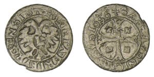 Suisse - Fribourg - Kreuzer 1656 Suisse - Fribourg - Kreuzer 1656