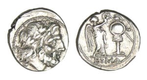 Victoriatus - Denier (211-206 av. J.-C.)