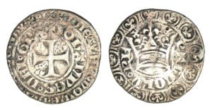 Jean II le Bon - Gros blanc à la couronne