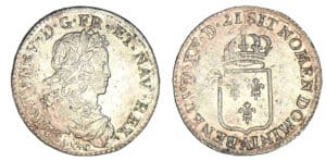 Louis XV (1715-1774) - 1/6 d'écu de France - 1721 A (Paris)