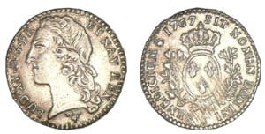 Louis XV - Dixième d'écu au bandeau 1767 S (Reims)