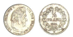 1/4 franc Louis-Philippe Ier 1841 K (Bordeaux) 1/4 franc Louis-Philippe Ier 1841 K (Bordeaux)